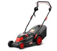 Tondeuse à gazon électrique - ELEM GARDEN TECHNIC - 1600W - 38CM - Bac 40L - Poignée centrale