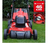 Tondeuse à gazon électrique 5en1 HECHT 1802 S - 1800W - 46cm - Bac 50L - 7 hauteurs de coupe