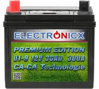 Tondeuse à gazon électrique avec moteur et batterie Electronicx U1(9) 30AH 300A(EN) Green Power