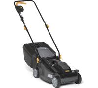 Tondeuse à gazon électrique de 1 400 W avec une largeur de coupe de 38 cm, pour les jardins jusqu'à 500 m²