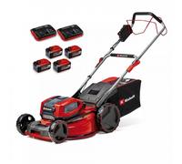 Einhell Tondeuse à gazon sans fil GP-CM 36/52 S Li BL – 36V, 52 cm, 4x5,2Ah, moteur brushless