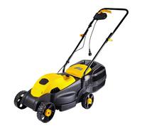 Tondeuse À Gazon Électrique Poussée Manuelle 1200 W, Désherbeuse Réglable 3300PRM, Coupe-Herbe Puissante, Outils De Coupe Jardin pour Les Travaux De Coupe dans Les Jardins