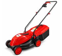 Tondeuse à gazon électrique Vertex 1400 W avec bac de ramassage de 25 litres et 3 positions de hauteur de coupe