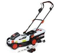 Tondeuse à gazon et cisaille de jardin sur batterie - x-performer xptde3320li / xpcsth20li - 2 batteries 2ah et chargeur G