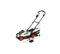 Tondeuse à gazon et Cisaille de jardin sur batterie - X-Performer XPTDE3320LI / XPCSTH20LI - 2 Batteries 4Ah et chargeur G
