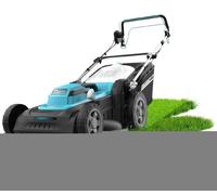 Tondeuse à gazon filaire de 2000 W. Largeur de coupe 46 cm. Entraînement automatique. Système Z-Tech de réglage de la hauteur. 4 en 1 avec mulching. Roues arrière XL. Suivi avec technologie BeltDrive.