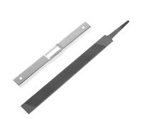 Tondeuse à gazon, jauge de profondeur, lime plate en acier, Kit d ' outils d ' affûtage, Guide testeur, Kit de limes pour le travail du bois