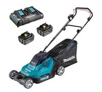 Tondeuse à gazon MAKITA DLM432PT2 (2x18V) 43cm (2x5Ah)