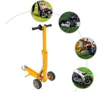 Tondeuse à gazon manuelle avec châssis en acier, capacité de charge de 800 lb, levage