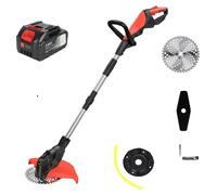Tondeuse à gazon, moteur sans balais, confort sans fil, avec 1 batterie, UE