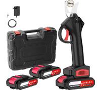 Tondeuse à gazon, moteur sans balais, vitesse réglable, 2 batteries