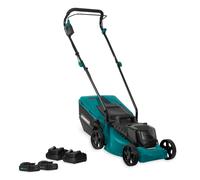 Tondeuse à gazon sans fil 40V - Moteur sans balais - 33 cm | Incl. 2x batteries 2.0Ah et chargeurs
