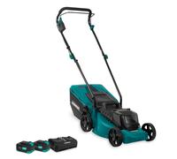 Tondeuse à gazon sans fil 40V - sans balais - 33 cm | 2 batteries 4.0Ah et chargeur double inclus