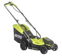 Tondeuse à gazon sans fil à pousser Ryobi RLM18X33B40 18 V, 4,0 Ah, largeur de coupe 33 cm