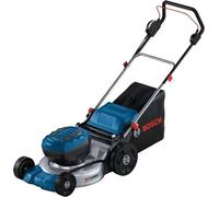 Tondeuse à Gazon Sans-Fil Bosch Professional GRA 18V2-46, 46 cm Coupe, Bac 60 l, Mulching, 18V