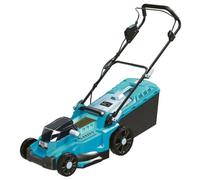Tondeuse à gazon sans fil - DEDRA - 37 cm - 2x18V - Moteur sans balais - Réglage central de la hauteur - Panier 35L