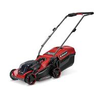Tondeuse à Gazon sans Fil Einhell GE-CM 18/32 C Li BL-Solo Power X-Change (18 V, Largeur de Coupe 32 cm, Jusqu’à 270 m², Moteur sans Charbon, bac 27 L, Tonte Ras de Bordures, sans Batterie)
