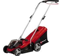 Einhell Tondeuse à gazon GE-CM 36/33 Li – 36 V, 33 cm – 2x2,5 Ah – Noir/Rouge