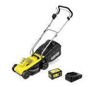 Tondeuse à gazon sans fil Karcher LMO 2-18 - Coupe 32 cm- mulshing- 250 m²- Batterie 18V 2-5 Ah