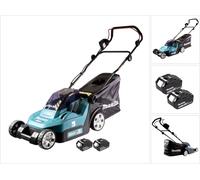Tondeuse à gazon sans fil Makita DLM 432 G2 36 V (2x 18 V) 43 cm + 2 batteries 6,0 Ah - sans chargeur