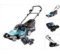 Tondeuse à gazon sans fil Makita DLM 432 RF2 36 V (2x 18 V) 43 cm + 2 batteries 3,0 Ah + chargeur