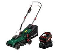 Tondeuse à Gazon sans Fil Parkside PRMA 20-Li avec Batterie 4 Ah et Chargeur, Noir/Vert