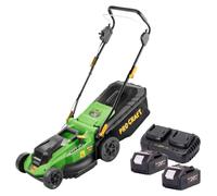 Tondeuse à gazon sans fil Procraft PLM21bb 40 V (2x 20 V) 380 mm sans balais + 2 batteries 4,0 Ah + chargeur
