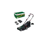 Tondeuse à gazon sans fil ROTAK18V2-43 - BOSCH - avec 2 batteries 4,0Ah - chargeur - 06008B9L00