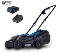 Tondeuse à Gazon sans Fil SCHEPPACH BC-MP320-X SET L, Batterie 4Ah, Chargeur 2.4Ah, Largeur de Coupe 32 cm