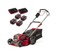 Einhell Tondeuse à gazon sans fil tractée GP-CM 36/47 S Li BL 36V Brushless 47cm Bac 65L 4x4,0Ah