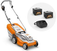 TONDEUSE À GAZON STIHL RMA 235, SET avec 2x batterie AK20 et chargeur AL 101