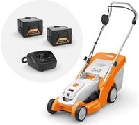 TONDEUSE À GAZON STIHL RMA 239 - AK-SYSTEM avec 2x batterie AK20 et chargeur