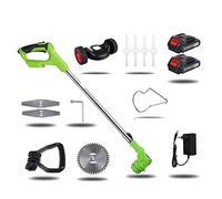 Tondeuse à gazon, Tondeuse à gazon électrique sans fil 2000W tondeuse Portable débroussailleuse réglable désherbeur outil d'élagage Machine de jardinage(TYPE E)