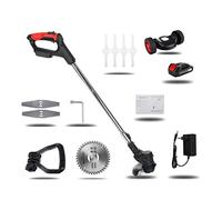 Tondeuse à gazon, Tondeuse à gazon électrique sans fil 2000W tondeuse Portable débroussailleuse réglable désherbeur outil d'élagage Machine de jardinage(TYPE J)