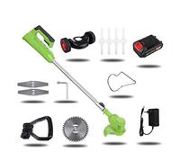 Tondeuse à gazon, Tondeuse à gazon électrique sans fil 2000W tondeuse Portable débroussailleuse réglable désherbeur outil d'élagage Machine de jardinage(TYPE B)