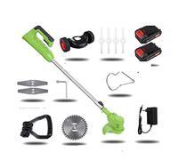 Tondeuse à gazon, Tondeuse à gazon électrique sans fil 2000W tondeuse Portable débroussailleuse réglable désherbeur outil d'élagage Machine de jardinage(TYPE C)