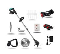 Tondeuse à gazon, Tondeuse à gazon électrique sans fil 2000W tondeuse Portable débroussailleuse réglable désherbeur outil d'élagage Machine de jardinage(TYPE H)