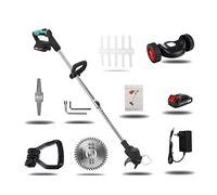 Tondeuse à gazon, Tondeuse à gazon électrique sans fil 2000W tondeuse Portable débroussailleuse réglable désherbeur outil d'élagage Machine de jardinage(TYPE K)