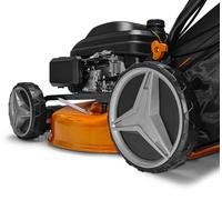 Tondeuse à gazon - Tondeuse robot - Tondeuse à batterie - Tondeuse autoportée - Autonome - Moteur essence de 225 cm³ - Largeur de coupe de 51 cm