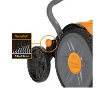 Tondeuse à main FISKARS Staysharp hauteur de coupe 10 cm 1015649