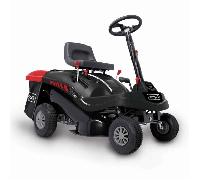 Scheppach Tondeuse autoportée à essence MR196-61 | 6,5 CV | Largeur de coupe 61cm | 5 réglages de hauteur | Démarrage électrique | 150L | 4xmarche avant / 1xmarche arrière