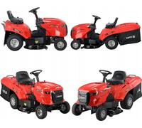 Tondeuse autoportée, tracteur tondeuse 11 ch / 8,2 kW, 96 cm, bac de ramassage 220 l