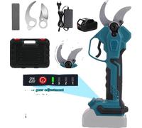 Tondeuse de jardin électrique, moteur sans balai, lame en acier fortement allié, Avec 1 * batterie