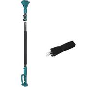 Tondeuse de jardin électrique sans fil, moteur puissant, lames en acier longue durée, manche télescopique, EU