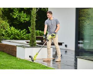 Tondeuse de ville sans fil RYOBI RY18LMC30A-120 18V One+ largeur de coupe 30 cm avec batterie et chargeur - 5133005918