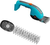 Tondeuse électrique à lame arrière pour gazon et arbustes - 20/18 V - lame de 8 cm pour gazon - lame de 20 cm pour arbustes - système de changement de lame facile - version Solo