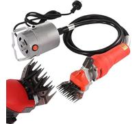 Tondeuse électrique pour Moutons 1500W Ultra-légère, Machine à tondre Professionnelle pour chèvres, alpagas, Lamas, Tondeuse Robuste avec boîte Suspendue - Moteur 220V pour Grands troupeaux