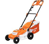 RURIS RXE1800 Tondeuse Électrique 1800W 400 mm 7 Hauteurs Mulching 40 L | 3 fonctions en 1 : ramassage, éjection arrière et mulching pour fertiliser le sol.