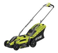 Tondeuse électrique Ryobi RLM13E33S - 1300 W - 33 cm - 5 hauteurs de coupe - Bac de ramassage 35 L ou option mulching