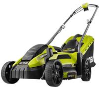 Tondeuse Électrique RYOBI RLM13E33S 1300W, Coupe 33Cm, Tondeuse Avec Sac Et Ki